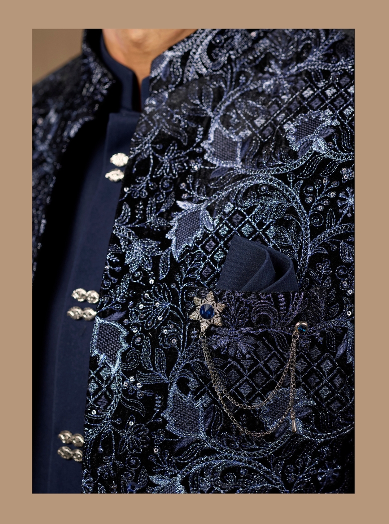 DEEP BLUE JACKET 